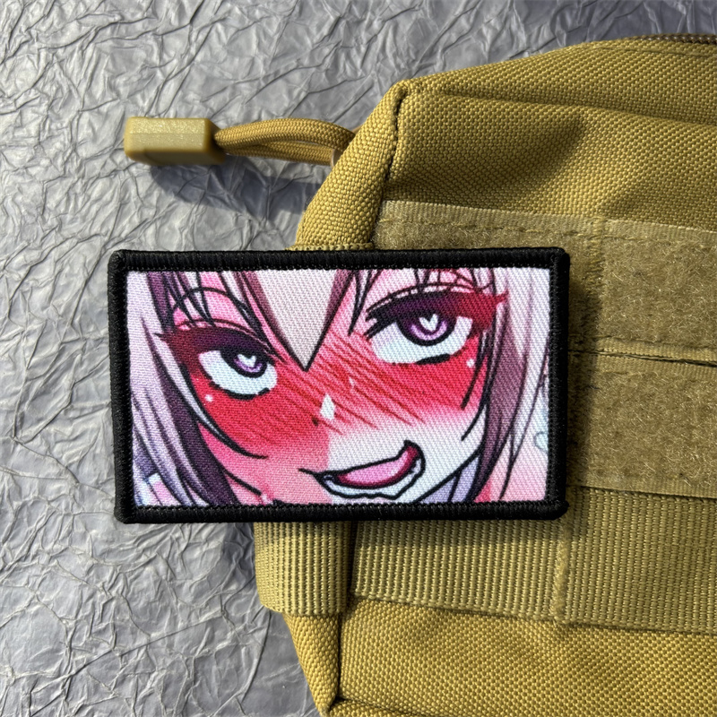 Urban Backpack Tactical - Anime-Pfad auf Kleidung, bedrucktes Moralabzeichen, Klettverschluss,