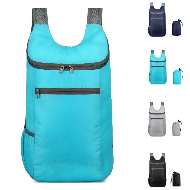 Foldable Backpack Small - Wasserdichter, faltbarer Outdoor-Sport-Rucksack für Herren und