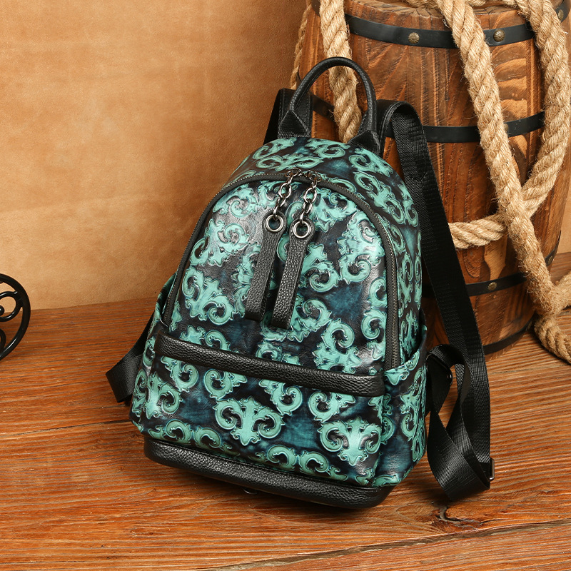 Johnature Echtes Leder Geprägt – Leather Backpack Vintage Bewertung und Preis