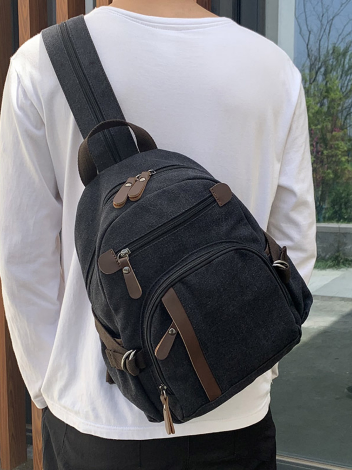 Kleiner Canvas-Rucksack, Freiz – Canvas Backpack Casual Bewertung und Preis