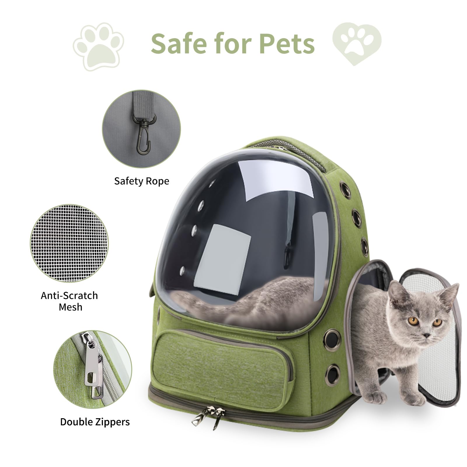 Katzen-Rucksack-Transportbox,  – Foldable Backpack Small Bewertung und Preis